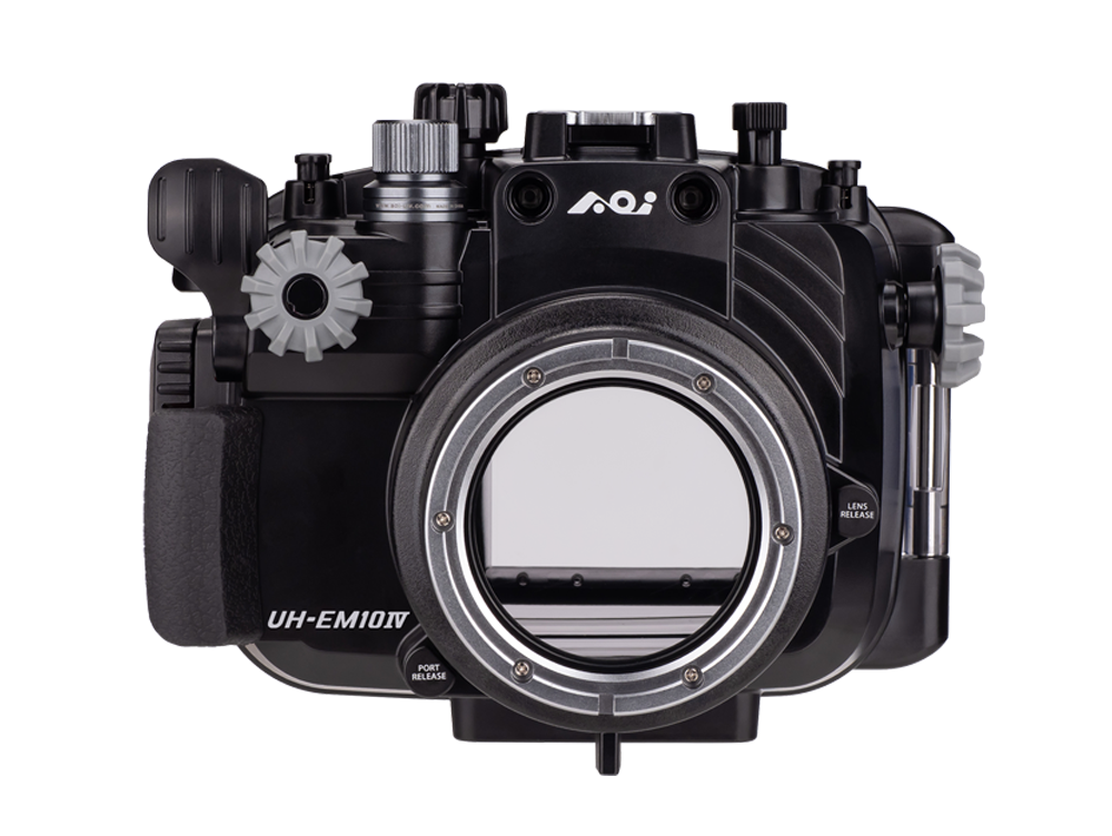 AOI UH-EM10 IV zwart onderwaterhuis voor Olympus OM-D EM-10 IV