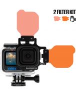 FLIP12 twee filter kit voor GoPro HERO 12/11/10/9/8/7/6/5