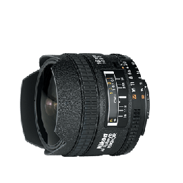 Nikon AF-D 16mm /f2.8 Nikkor Fisheye objectief