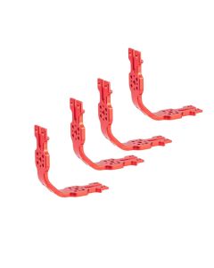 AOI MDS-01-BKT-4-RED L Bracket Set Red