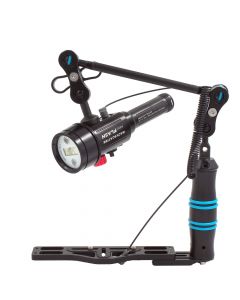 Backscatter MiniFlash2 flitsset met tray, arm, accu en lader