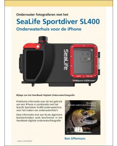 Dutch booklet onderwater fotograferen met de Sealife SL400