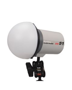 Dome Diffuser Pro voor Ikelite DS51 / DS50 / AF35 flitser