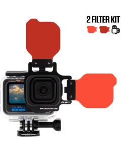 FLIP13 twee filter kit voor GoPro HERO 13/12/11/10/9/8/7/6/5