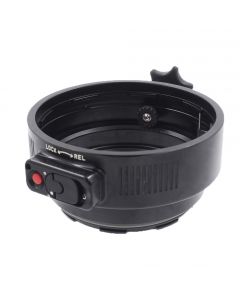 Gebruikte Nauticam N100 naar N120 55mm poort adapter met zoom/focus knop