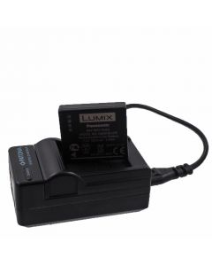 Gebruikte Patona lader+Panasonic Lumix DMW-BLH7E accu