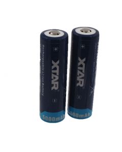 Gebruikte accu set Xtar 21700 5000mAh