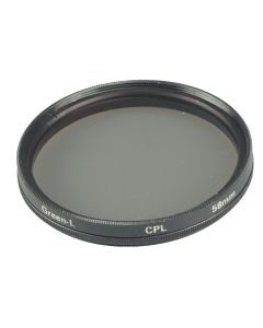 Gebruikte 58mm Circulair Polarisatie filter
