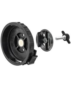 INON ZD Lens Holder S voor het moeiteloos wisselen van lenzen onder water, ontworpen voor compatibele armen