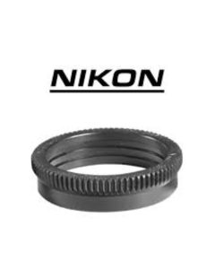 Isotta zoomring voor Nikon AF-S DX NIKKOR 18-55mm f/3 lens, geschikt voor onderwaterfotografie. Serienummer # 0716.