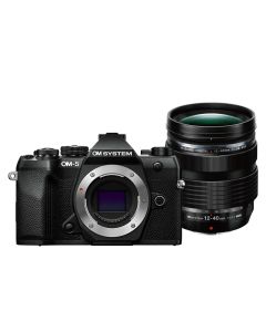 OM SYSTEM OM-5 Mark II + 12-40mm F2.8 PRO II - black