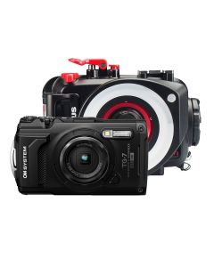 OM System TG-7 zwart Super Macro Diver Kit