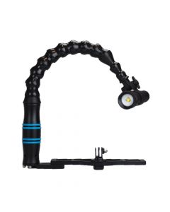 1300 Lumen onderwater videolamp set voor compact/actiecamera