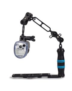 Sea&Sea YS-01 SOLIS flitser set met aluminium tray + bal arm