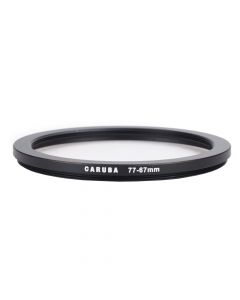 Verloopring 77mm naar 67mm (stepping ring)