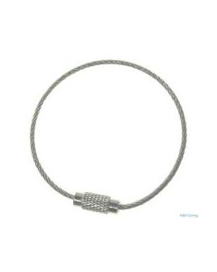 Combi Tool RVS kabeltje met schroef slot [33119]