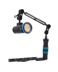 Weefine Solar Flare 4500 underwater video light set