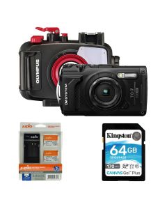 OM System TG-7 zwart starter pack