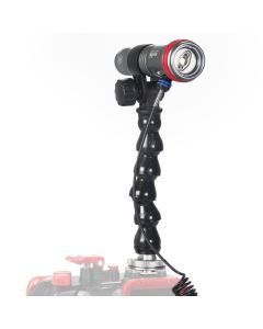 WeeFine Smart Focus 1000 set met hot shoe flex arm en kabel