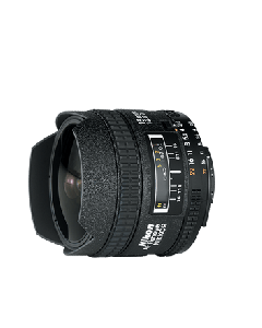 Nikon AF-D 16mm /f2.8 Nikkor Fisheye objectief