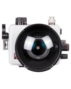 Ikelite onderwaterhuis voor de Canon EOS 200D - vooraanzicht
