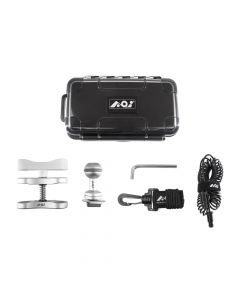 AOI Starter Kit wit (kogelbevestiging,klem, optische kabel)