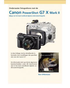 Bijlage onderwater fotograferen met de Canon G7X Mark II