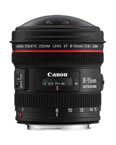 Canon EF 8-15mm F4.0 L USM fisheye lens