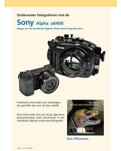Bijlage onderwater fotograferen met de Sony A6400