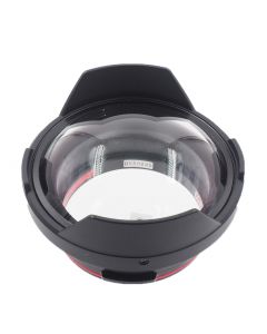 Gebruikte INON Dome poort EP02 met OM-D vatting voor Olympus 8mm f/1.8 Fisheye PRO