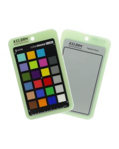 Keldan color checker and gray card