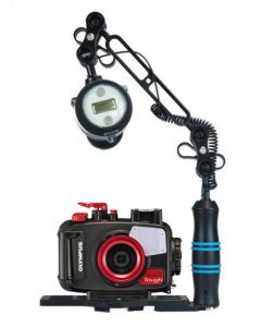 OM System TG-7 zwart Pro Flash RC Diver Kit