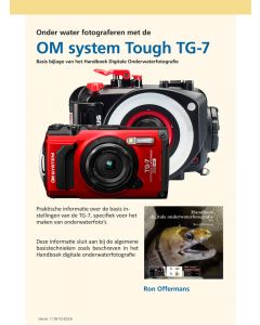 Dutch booklet Onderwater fotograferen met de OM SYSTEM Tough TG-7