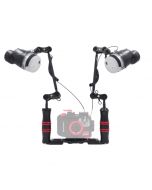 AOI Q1i duo flitserset incl ball arm set, accu's, lader
