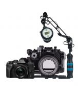 Olympus E-M10 IV met AOI onderwaterhuis Pro Flash Q1i Kit