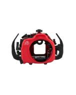 Isotta behuizing voor Canon EOS R5 Mark II met alle bedieningselementen voor gebruik onder water.