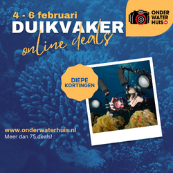 Online beursweekend bij Onderwaterhuis.NL van 4 t/m 6 februari