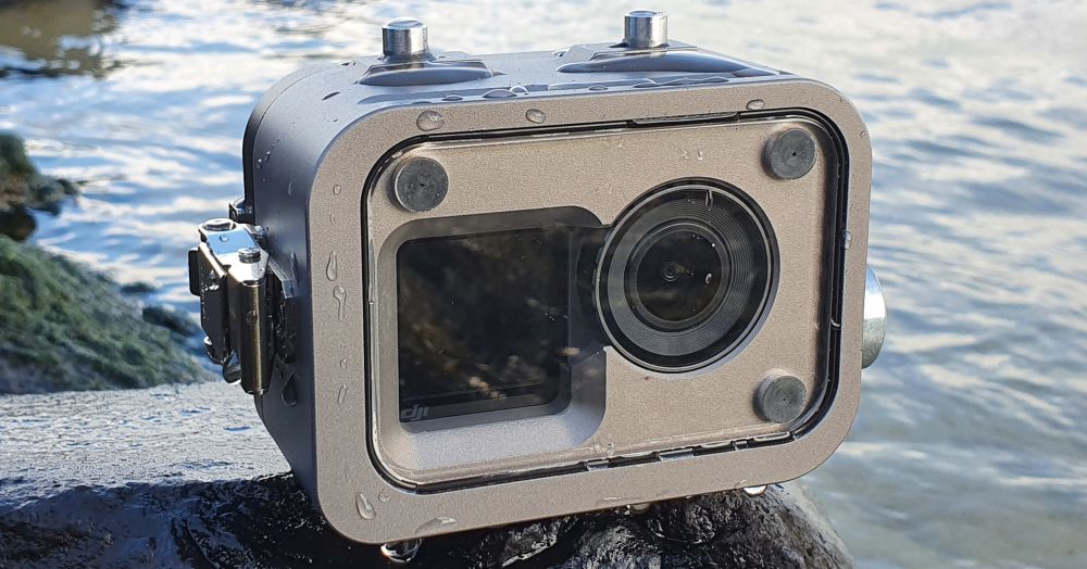 DJI OSMO 4K actie camera met 250 meter aluminium onderwaterhuis