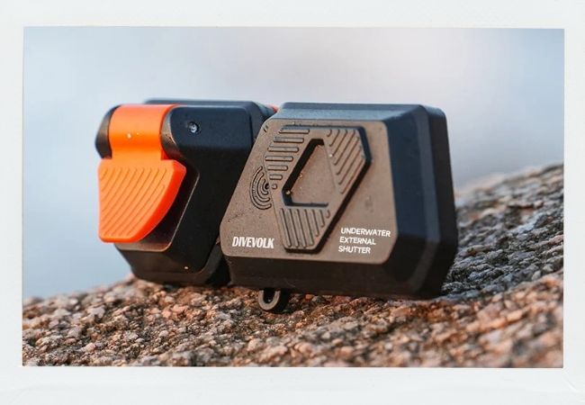 DIVEVOLK External Shutter - draadloze sluiterknop voor smartphone onderwaterfotografie, compatibel met Divevolk behuizing