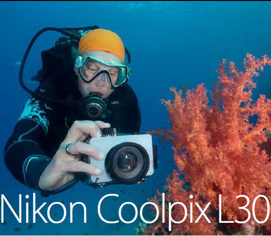 Nikon L30 onderwatercamera test in tijdschrift DUIKEN december