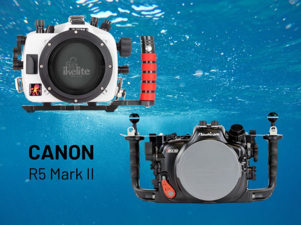 Ikelite en Nauticam onderwaterhuis R5 Mark II