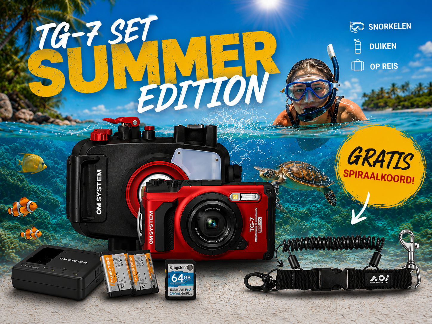 OM System TG7 Summer edition