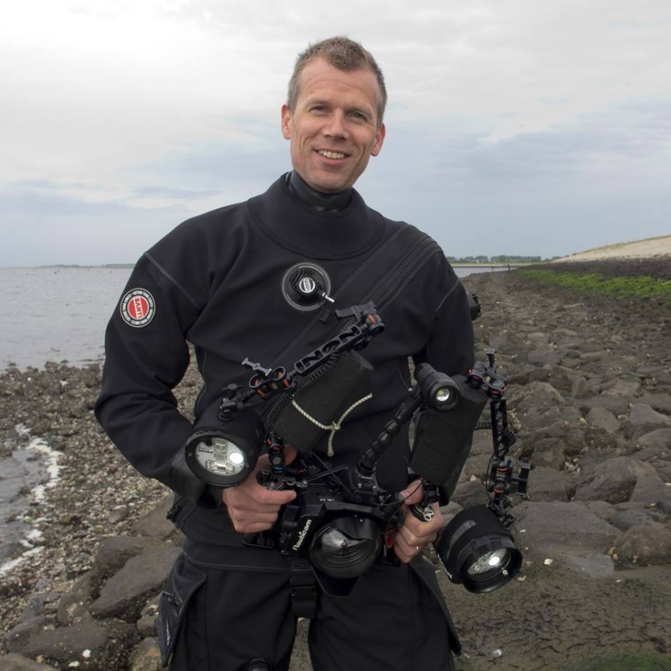Ons team:  Marco Heesbeen, fanatiek en prijswinnend onderwaterfotograaf