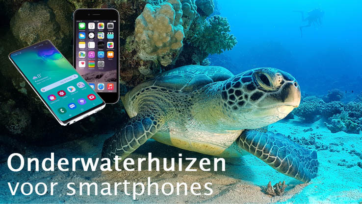 Onder water fotograferen en filmen met je smartphone