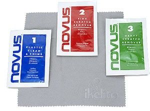 Polijst set om zelf kunststof te polijsten Polijst set om zelf kunststof te polijsten