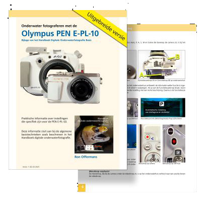 Bijlage onderwaterfotografie met Olympus E-PL10 Bijlage Olympus E-Pl10