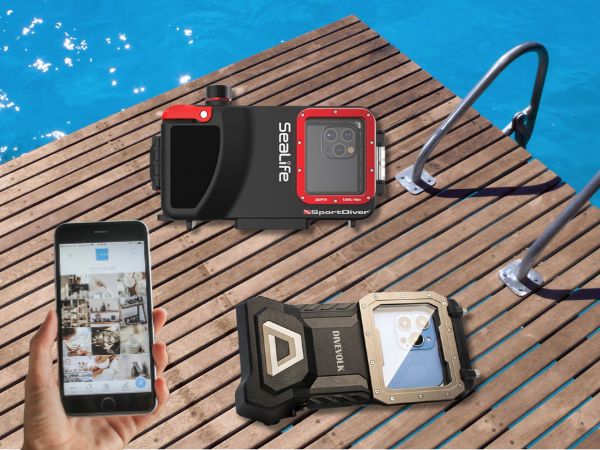 Onderwaterhuizen voor smartphones