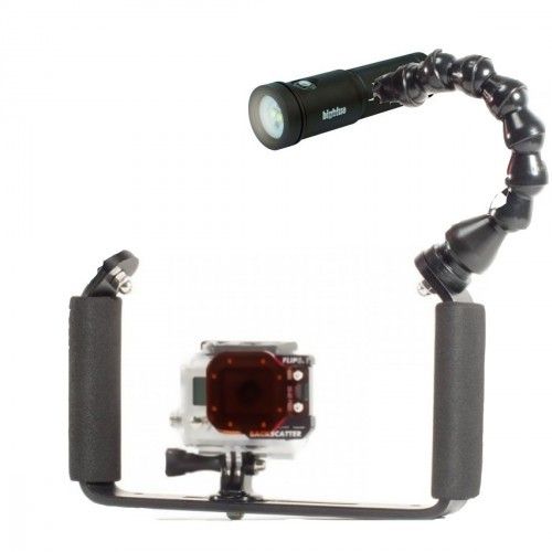 Duik LED-Videolamp 40m Waterdicht - 2500K-9000K - Draagbaar Onderwaterlicht Voor Actiecamera & Statief