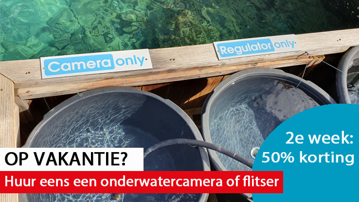 Huur eens een onderwatercamera Huur eens een onderwatercamera